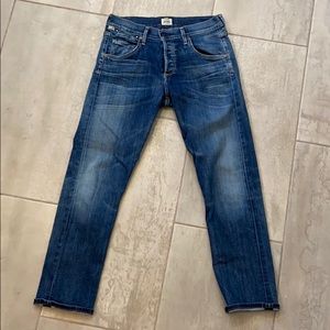 Citizen of Humanity “Emerson” slim boyfriend jean